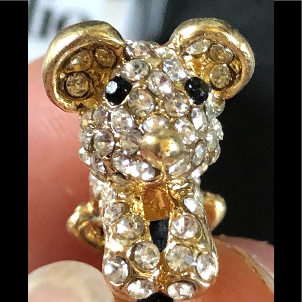 Charming Charlie studded bear charm for Cell Phones. NIB
